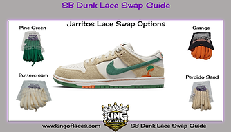 SB Dunk Jarritos Lace Swap Guide