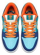 SB Dunk MIA Skate with MIA Sherbert Orange Laces