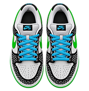 Aqua Blue Laces on Loon Dunks.png