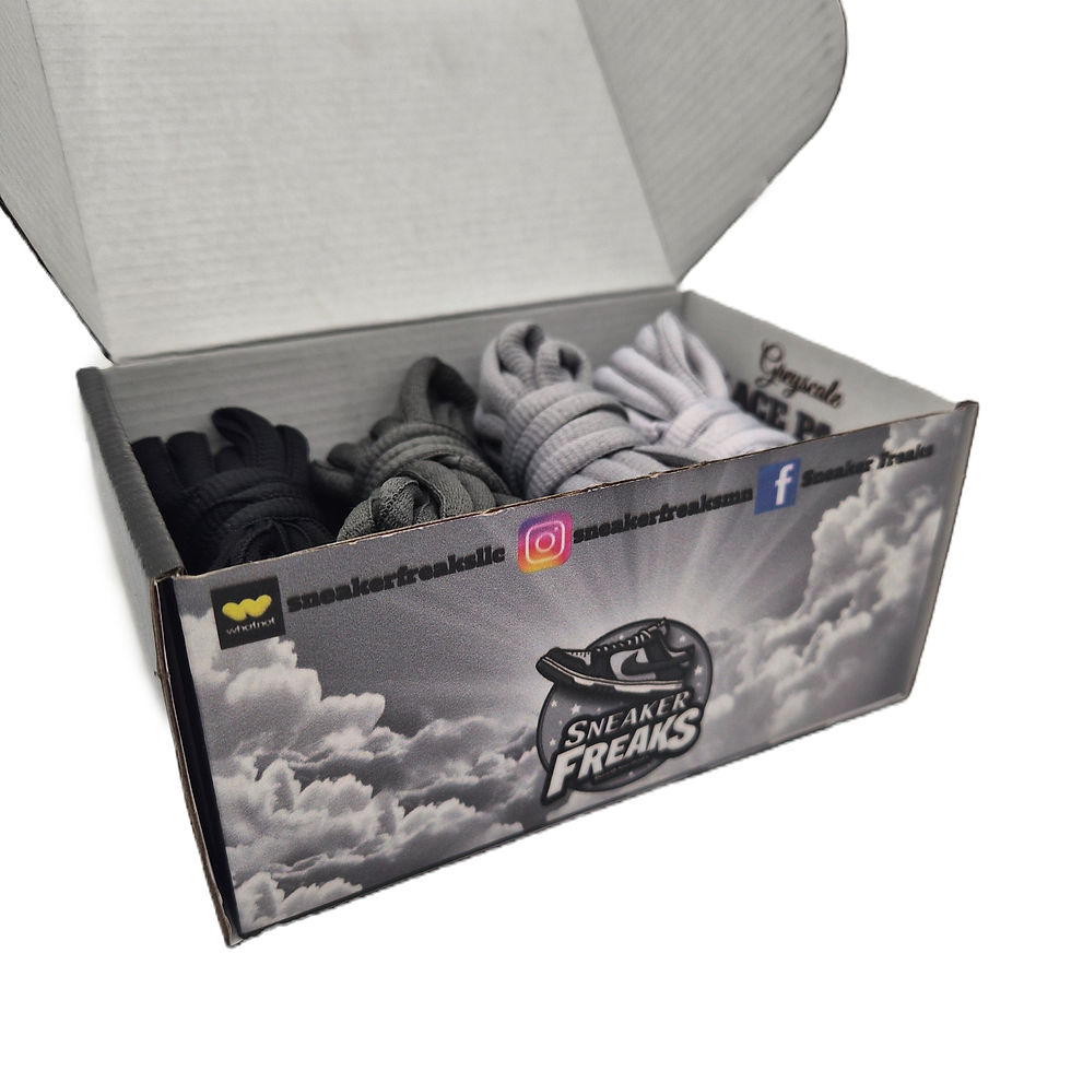 Thumbnail: 8 Pair Sneaker Freaks Lace Pack - Greyscale Pack