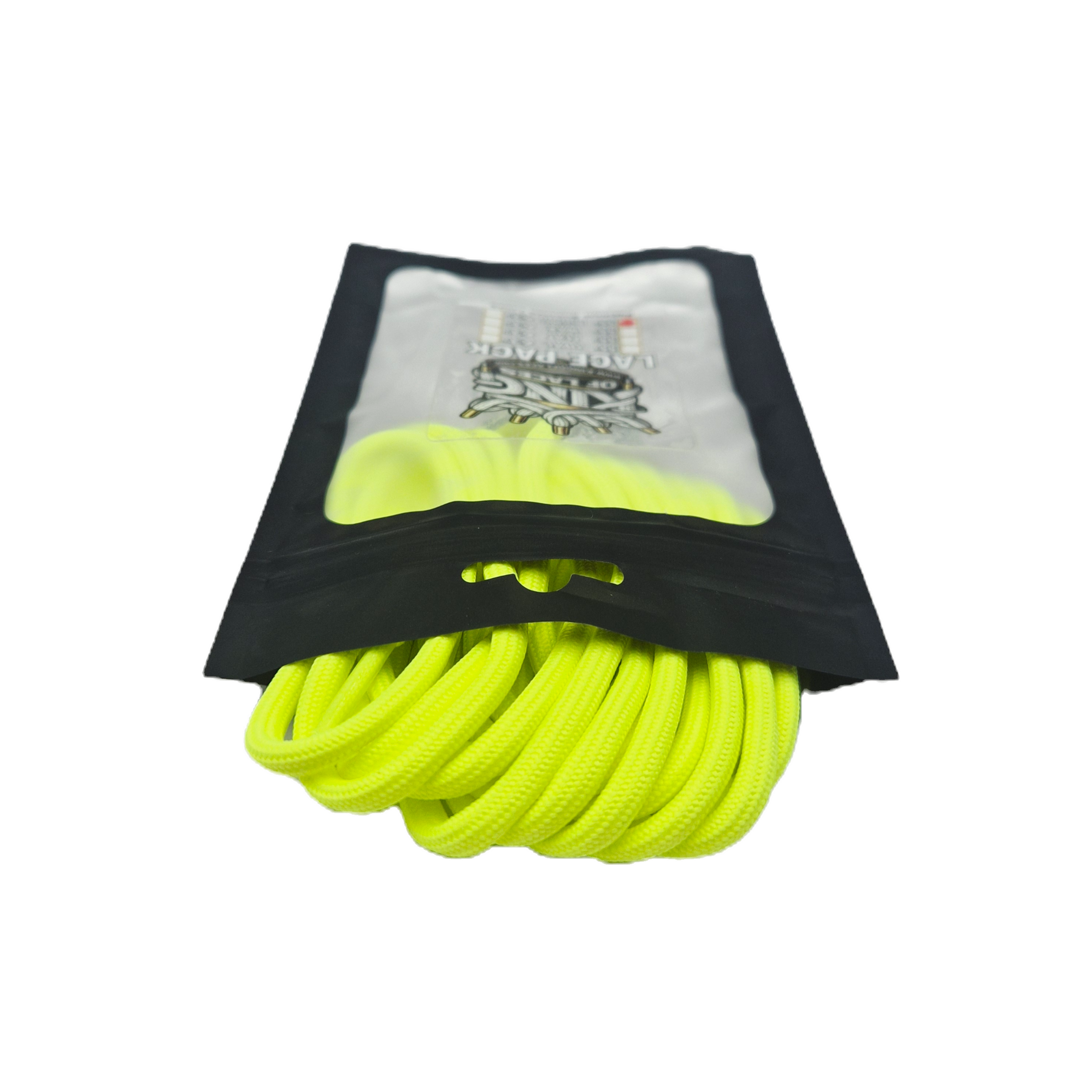 Neon Yellow Round Sneaker Laces – 5mm | King Of Laces