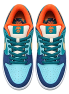 SB Dunk MIA Skate with MIA Aqua Laces