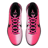 Neon pink laces on paired sneakers-2_edi