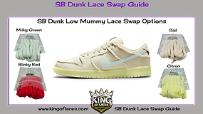 SB Dunk Low Mummy Lace Swap Guide