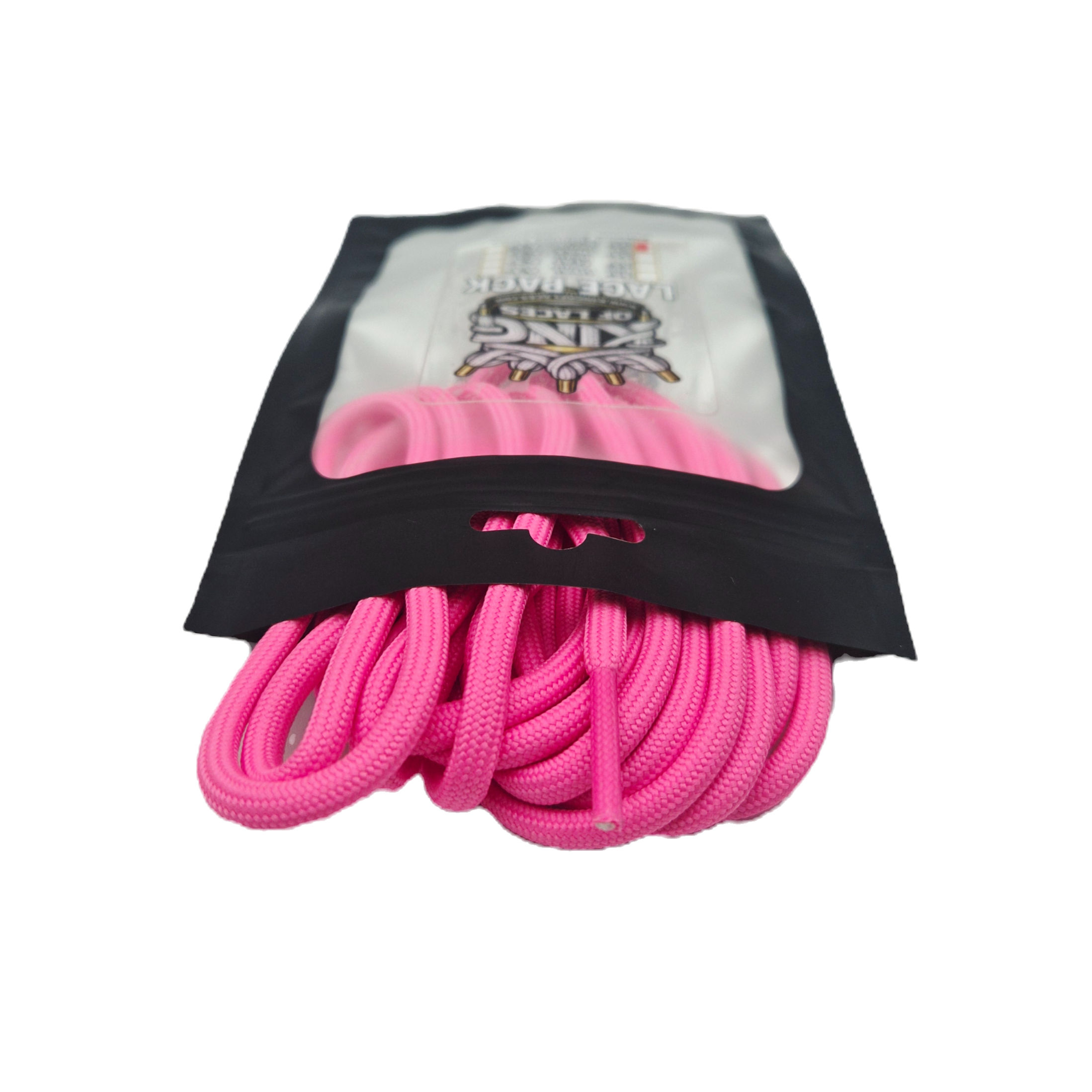 Bright Pink Round Sneaker Laces – 5mm | King Of Laces