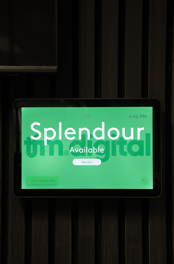 splendour sign in tfm digital office design by haus of gray