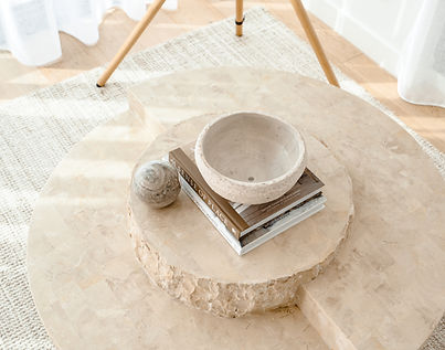 airbnb styling coffee table