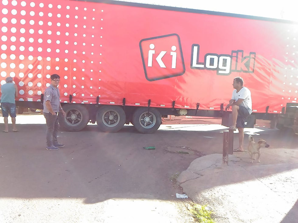 Entrega das geladeiras