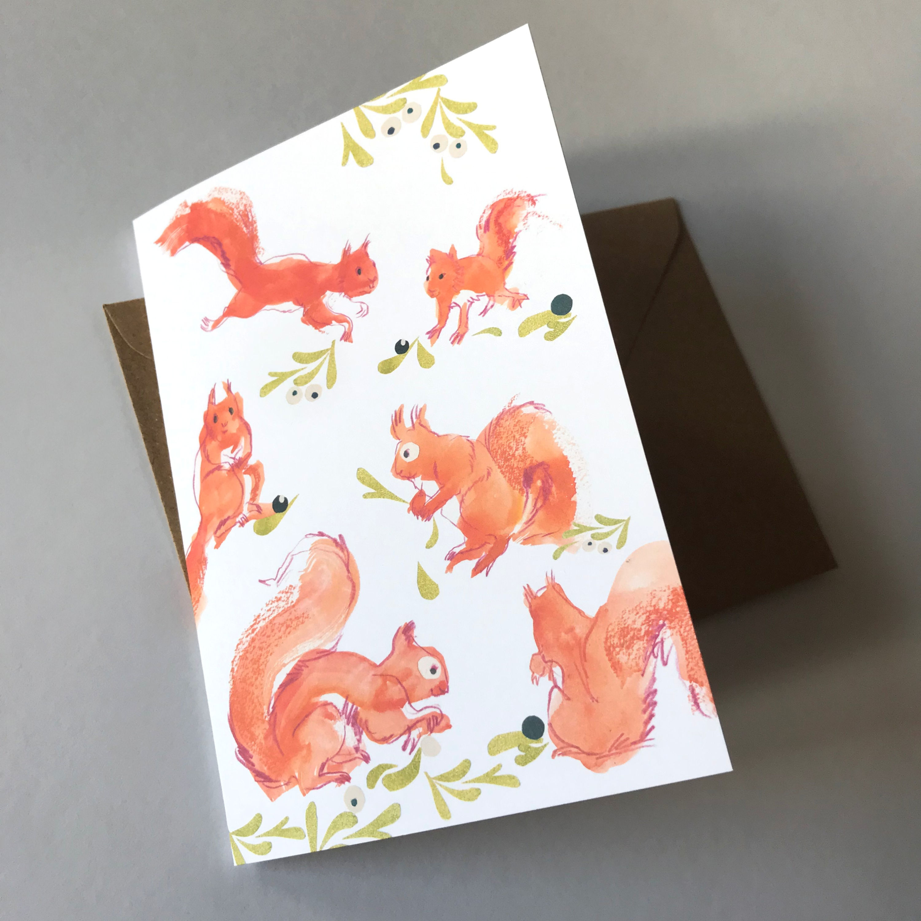 Squirrels Card