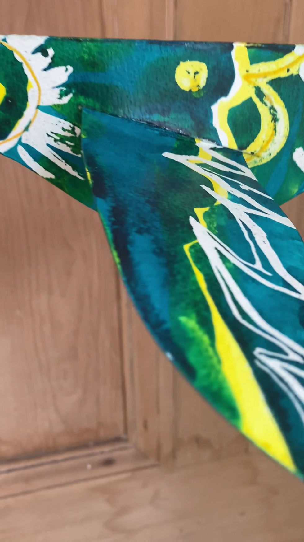 Thumbnail: Unique, Hand Painted Paper Birds