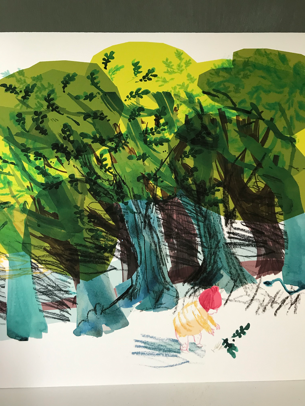 Thumbnail: Forest Walk Giclee Print