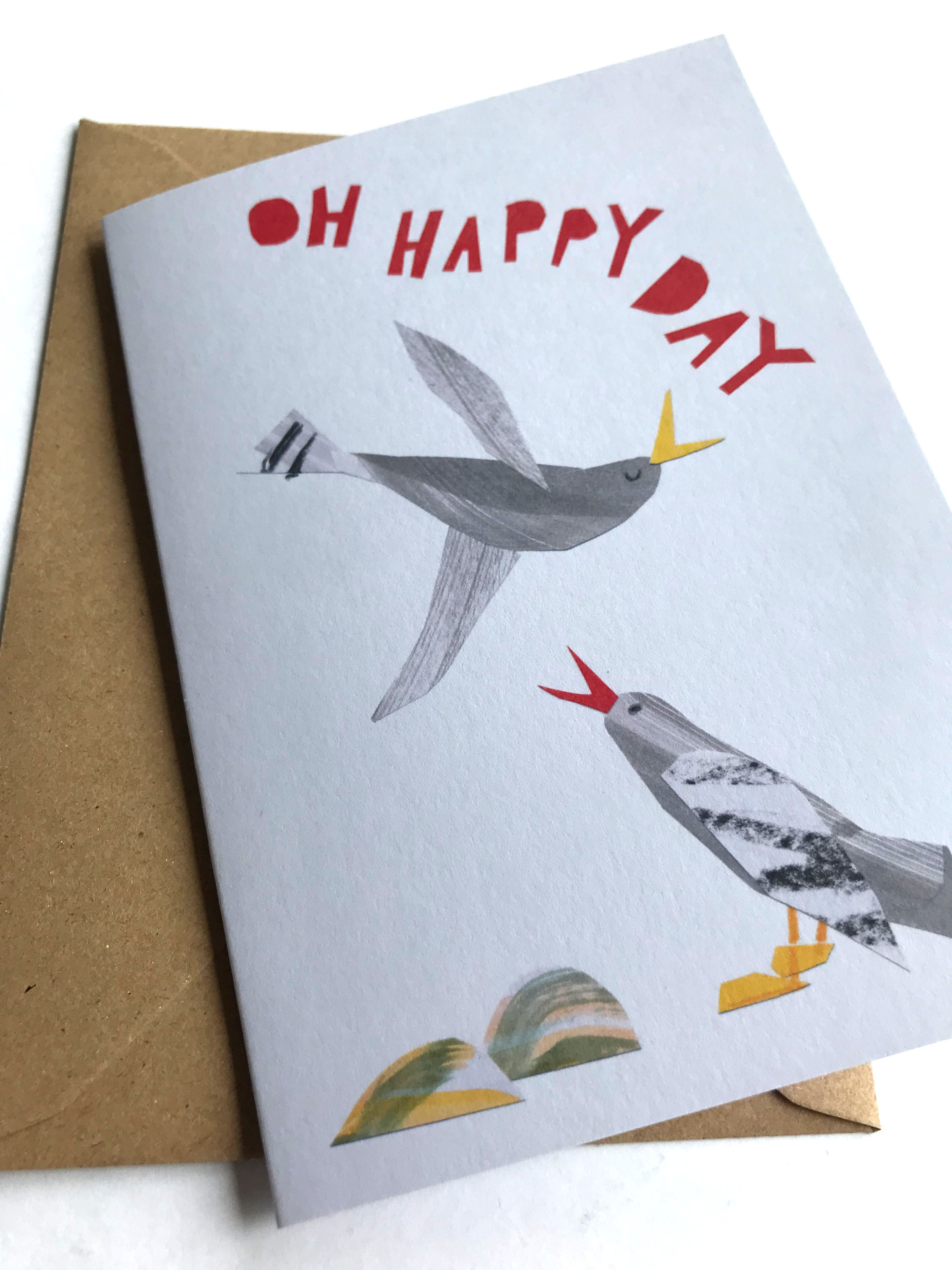 'Oh Happy Day' Greetings Card