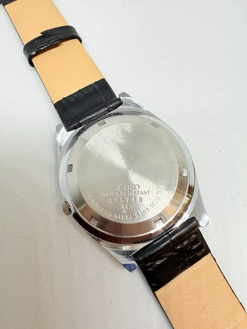 Thumbnail: Seiko Automatic Mens Watch Vintage 23 Jewels Japan Made Movement 6349A