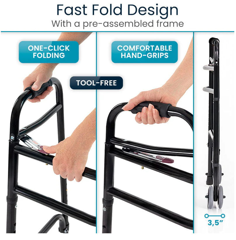 Thumbnail: Bariatric Walker with Wheels