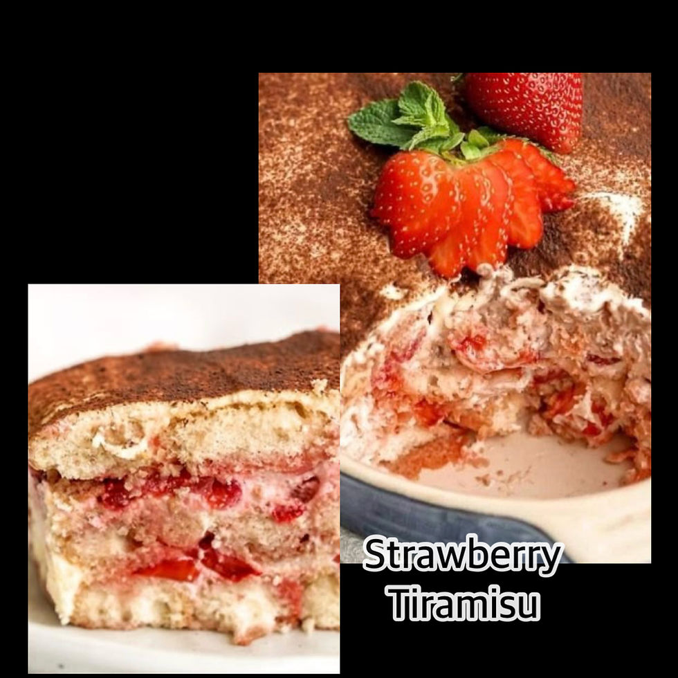 Strawberry Tiramisu