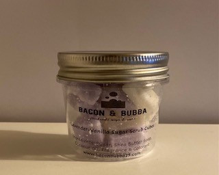 Lavender-Vanilla Sugar Scrub Cubes