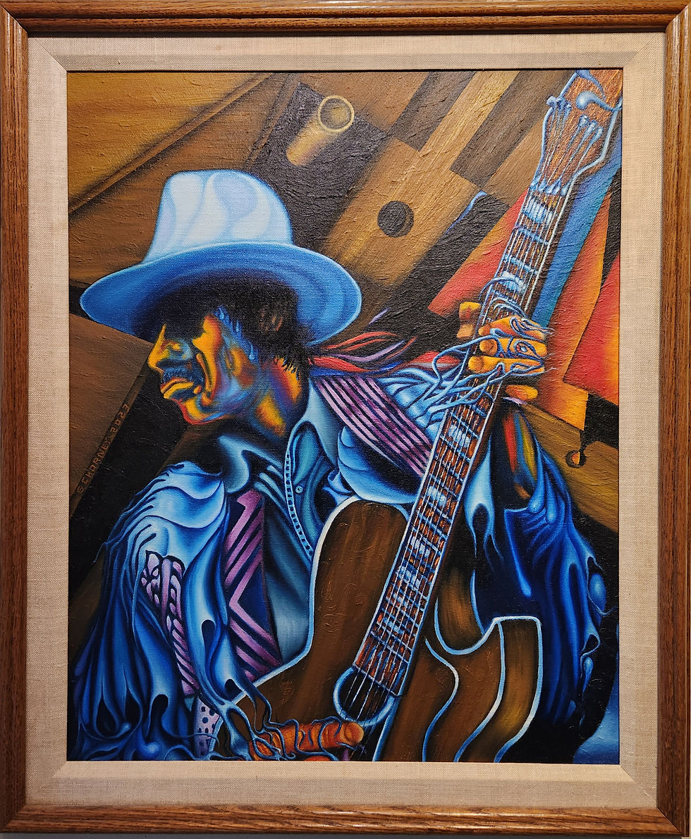 Thumbnail: Santana - Abstract Oil Painting
