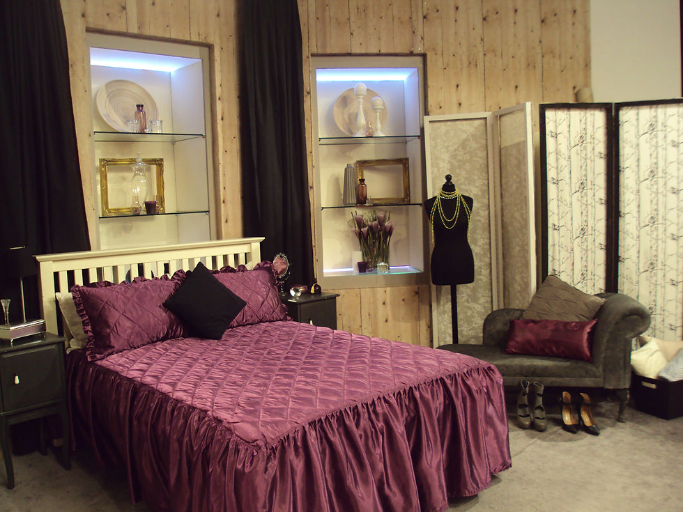 Purple Quilted Bedding