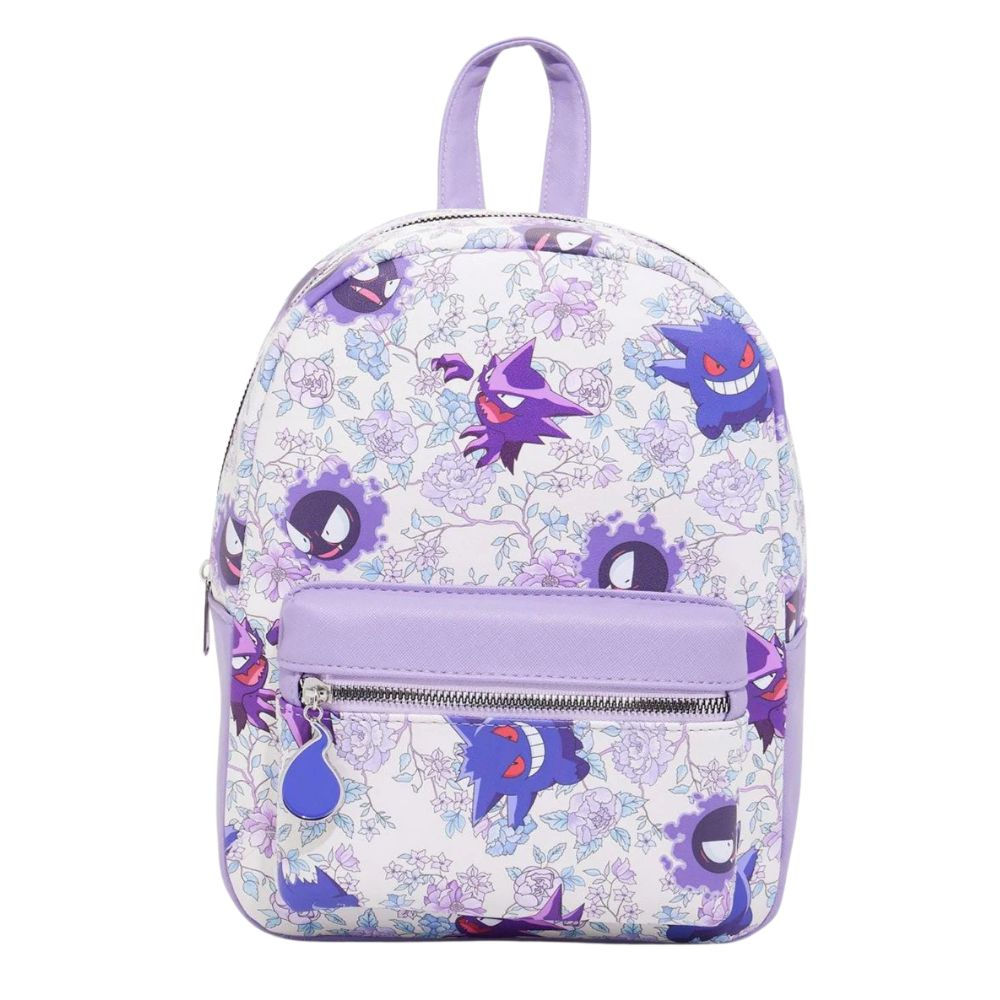 Pokemon Ghost Type BioWorld Backpack: Gastly, Gengar, Haunter