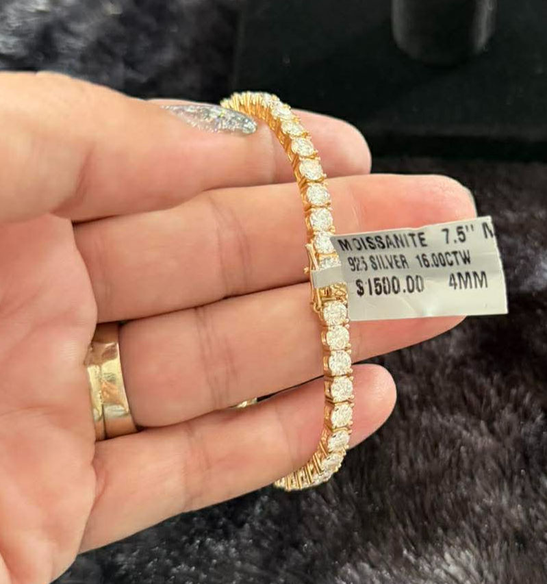 Yellow Tennis Bracelet