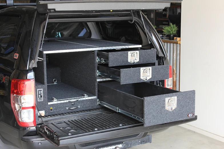 Full Boar Fourbie Drawers 4x4 Drawer Systems Custom Storage System