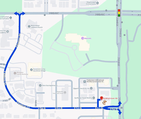 Map to Cornerstone
