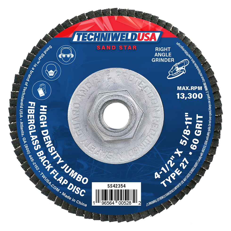 4-1/2 X 5/8-11 Jumbo Flap Disc(Sold By Disc, 10/Box, 80/Case)