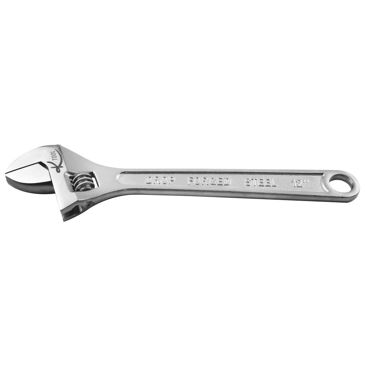 K Tool International Wrench Adjustable 12 Inch
