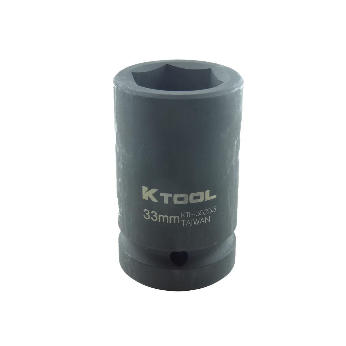 K Tool International 1 Inch Drive 33MM DEEP HEX BUD
