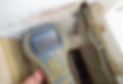 Measuring damp with a protimeter
