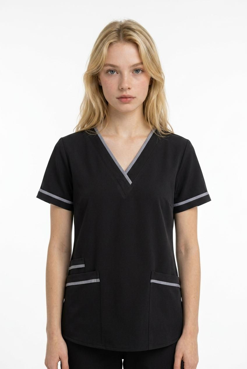 Chaqueta Flex negra combinada