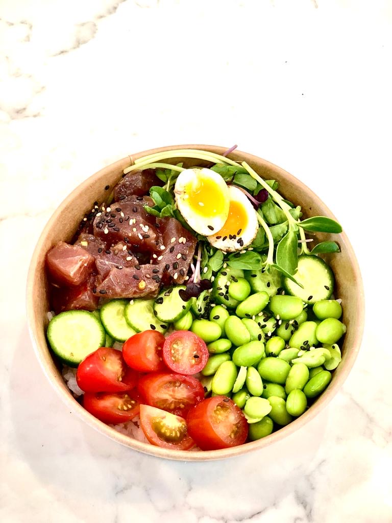 Arranged Food and Objects