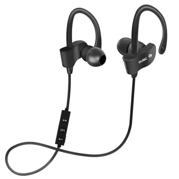 אוזניות Bluetooth ספורט עם מיקרופון