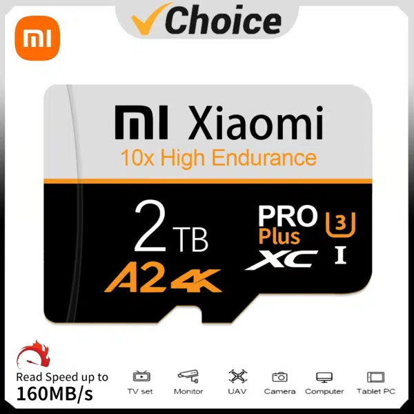 כרטיס זיכרון Xiaomi במהירות גבוהה 2TB