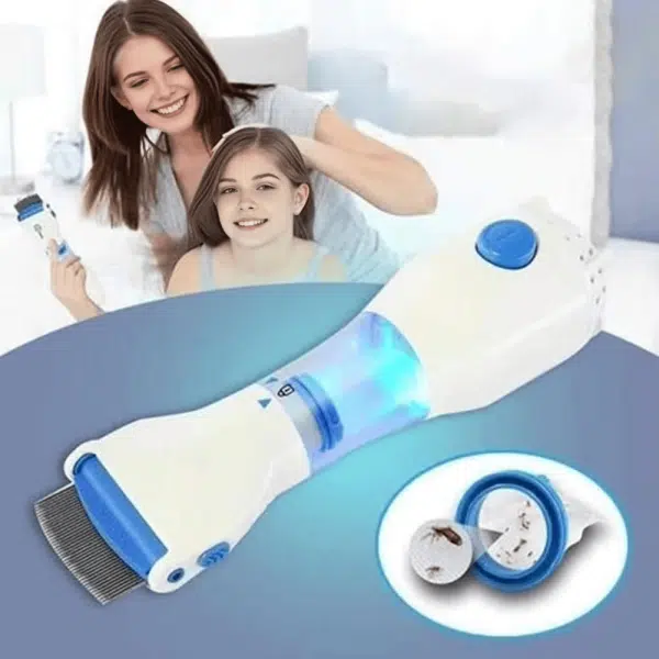 מסרק להסרת כינים חשמלי