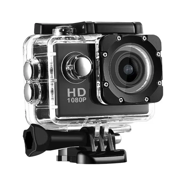 מצלמת אקשן 4K HD עמידה במים עם מסך 2.0 אינץ’ – סוללת 900mAh