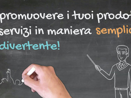 COMUNICARE CON I VIDEO: arriva la Whiteboard Animation.