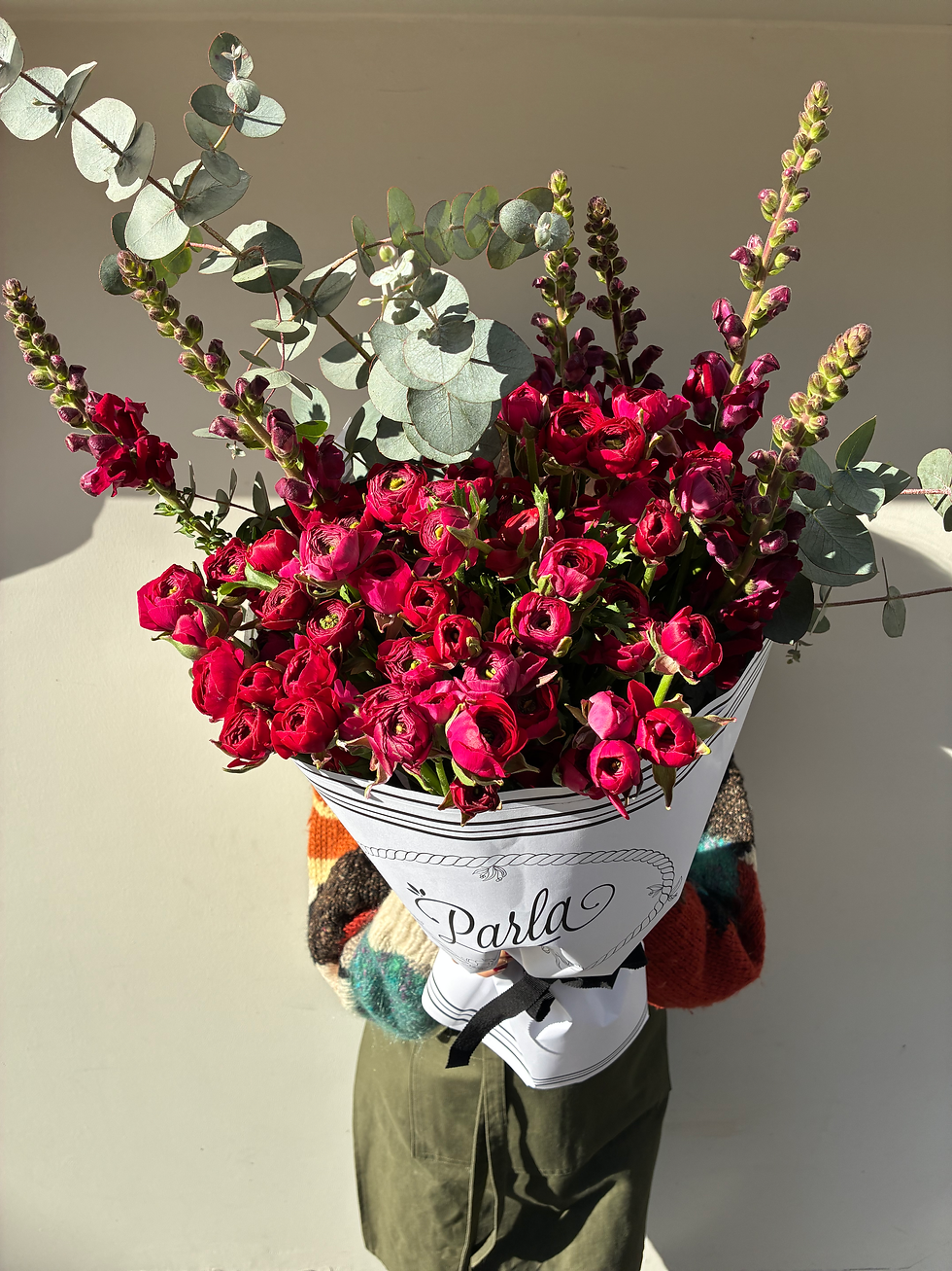 Özel Renk İtalyan Şakayığı Buketi