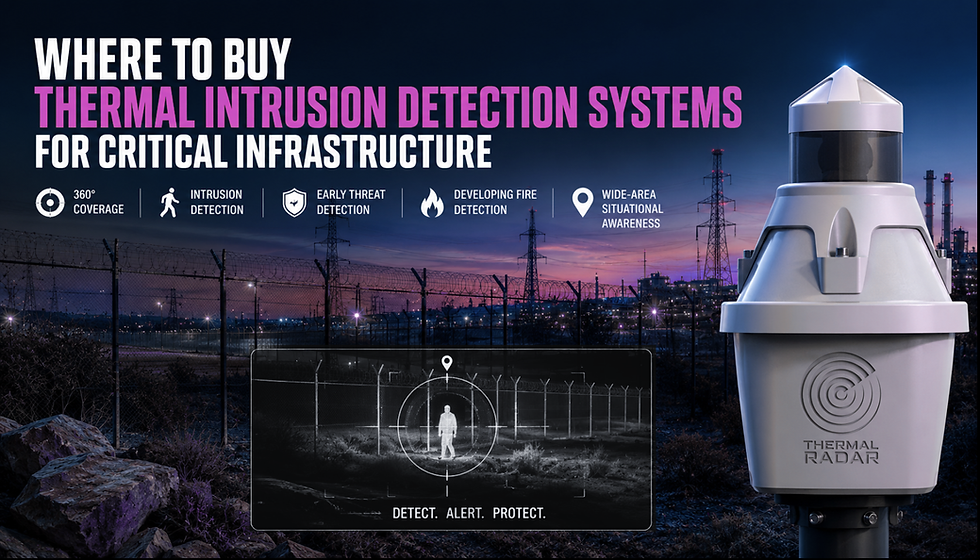 Where to Buy Thermal Intrusion Detection Systems for Critical Infrastructure in the US