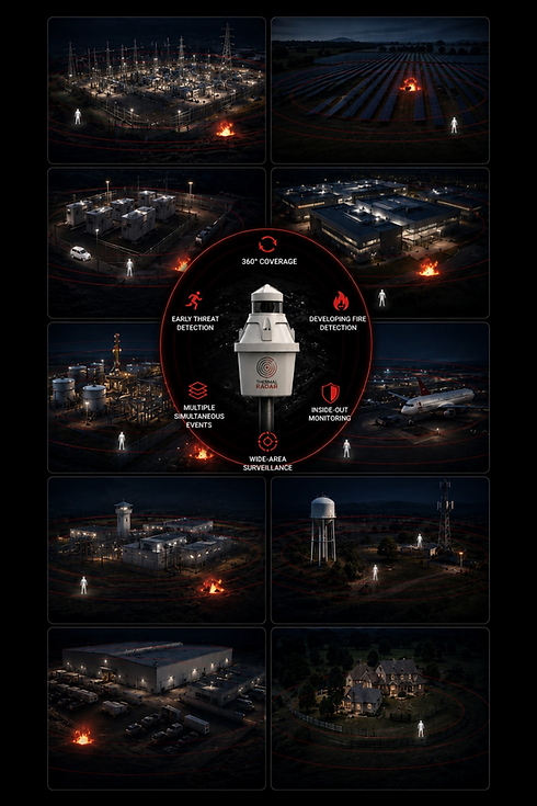 Thermal Radar™ Wide-Area Thermal Monitoring for Critical Infrastructure and Large Properti