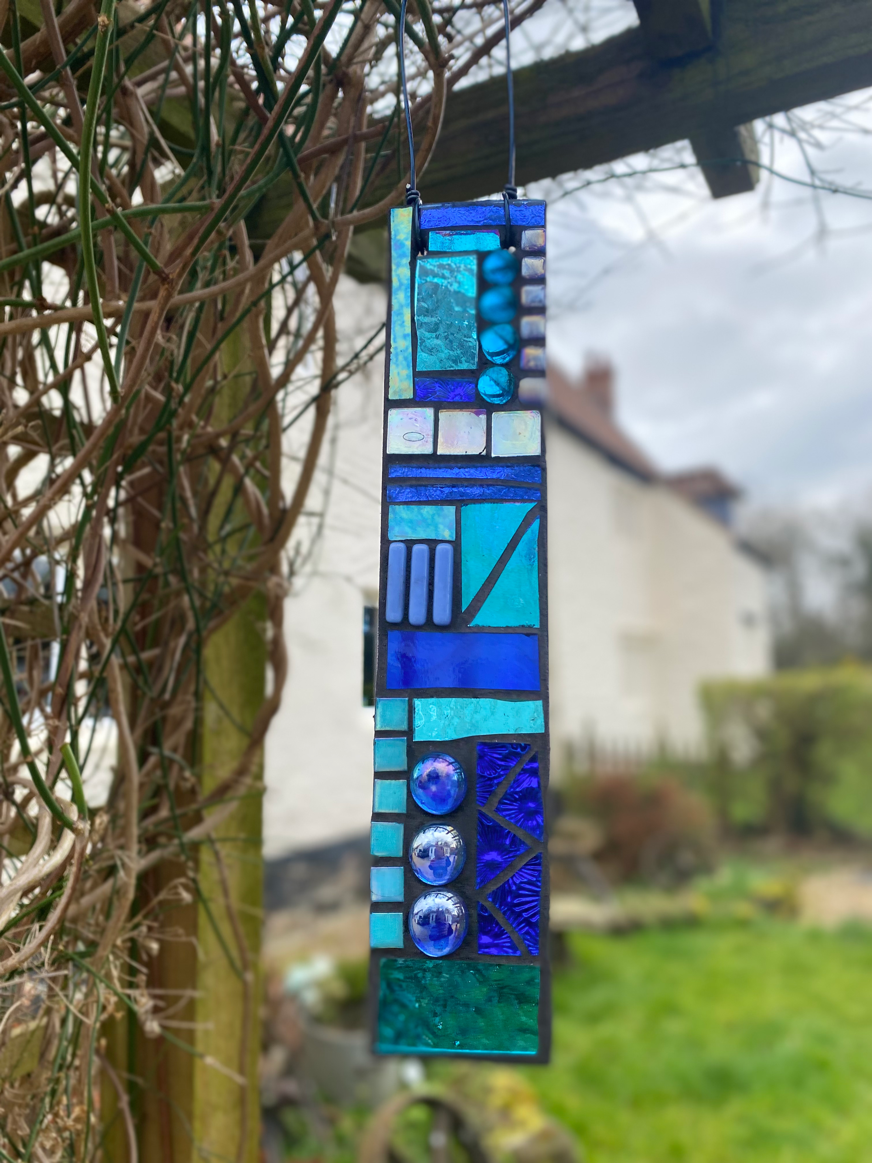 Hanging Garden Pendant - Ocean Blue