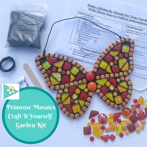 Sunshine Garden Butterfly Garden Mosaic Craft Kit gardenmosaic
