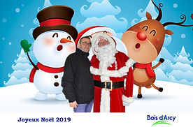 arbre de noel photo montage stand photos Yvelines