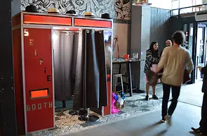 cabine photos vintage selfie booth photomaton Paris à louer