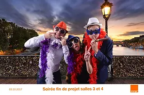 photo montage soiree corporate paris