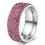 Thumbnail: Chanfar High Quality Crystal Stainless Steel Ring Multicolor Women Elegant