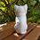 Thumbnail: Ceramic bisque sitting cat figure back view