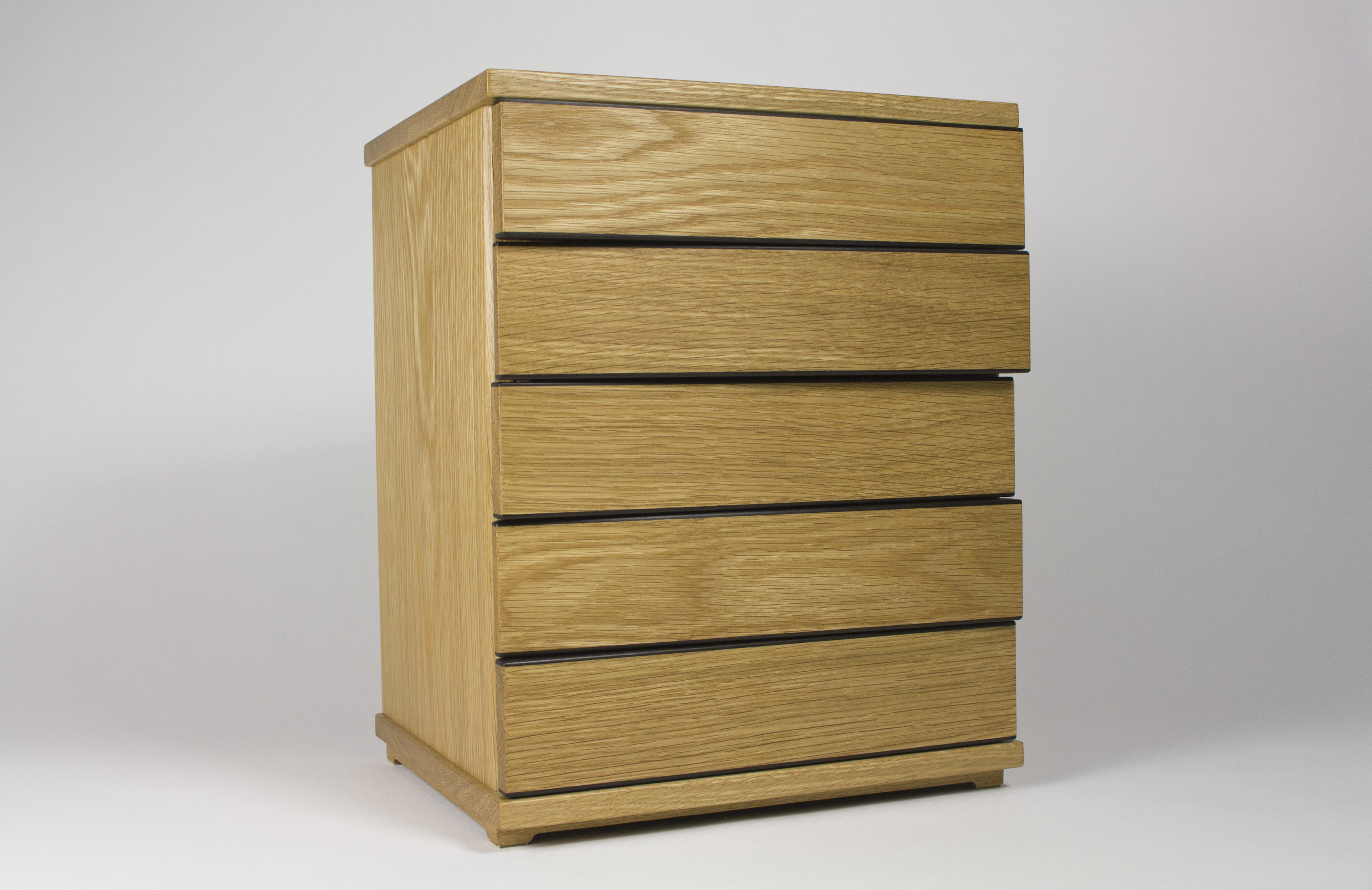 Oak Jewellery Chest Of Drawers Handmade Boxes Fine Bespoke Boxes