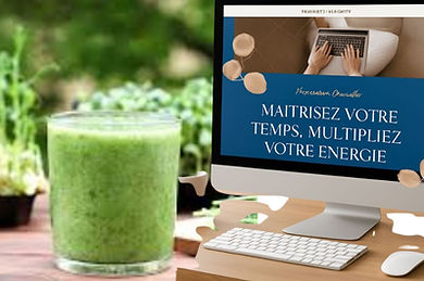 maitriser votre tempsmockups avec plante