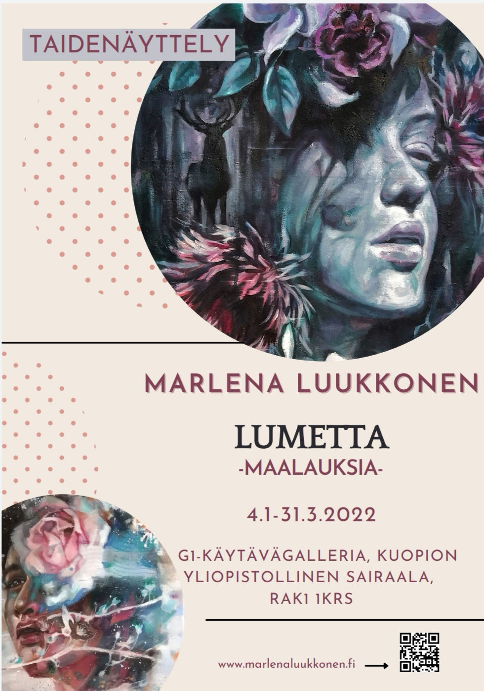 Lumetta yksityisnäyttely 2021
